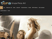 Tablet Screenshot of grupapressart.pl